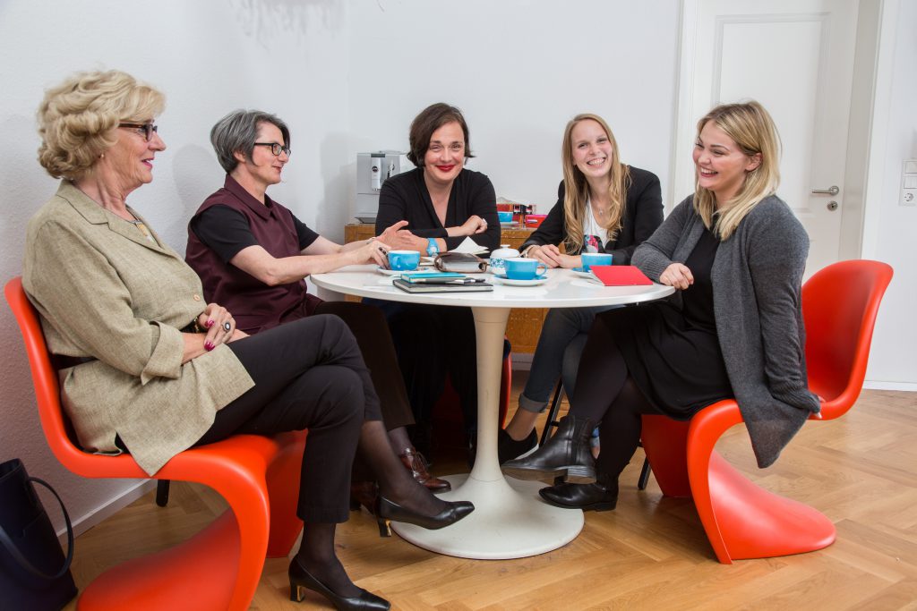 Das Planungsteam: (v.l.n.r.) Jutta Wilfert, Annette Eckerle, Petra Heinze, Lena-Mara Pfaffl, Patricia Schaller Foto: Rüdiger Schestag