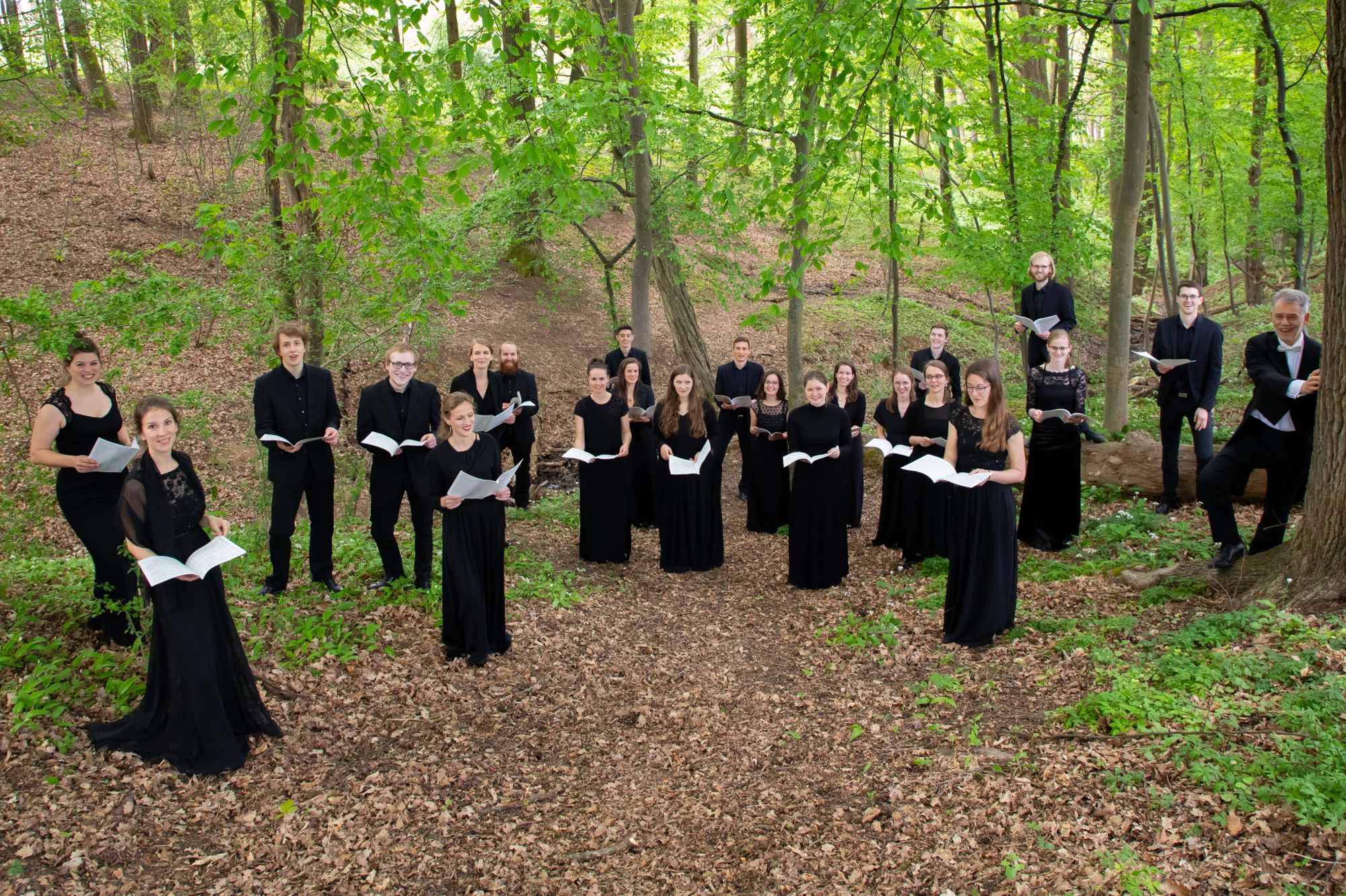 Kammerchor figure humaine mit kühl beglückender Schönheit